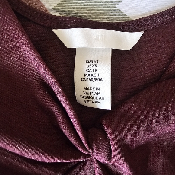 NWOT H&M Glittery Twist Top Detail (Set of 2) - Picture 3 of 9